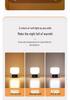 Rabbit Bedside Night Light with Remote - Baby Feeding & Eye Protection Lamp