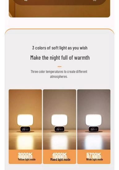Rabbit Bedside Night Light with Remote - Baby Feeding & Eye Protection Lamp
