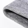 Knitted Hat Women's Winter Jacquard Four Corners Warm Thickened Men's Cold Hat Outdoor Black Versatile Wool Hat Purple Cold Protection