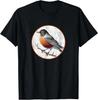 American Robin T-Shirt Retro Vogel Tee Design *NEU 10 Farben von Bird.Fan