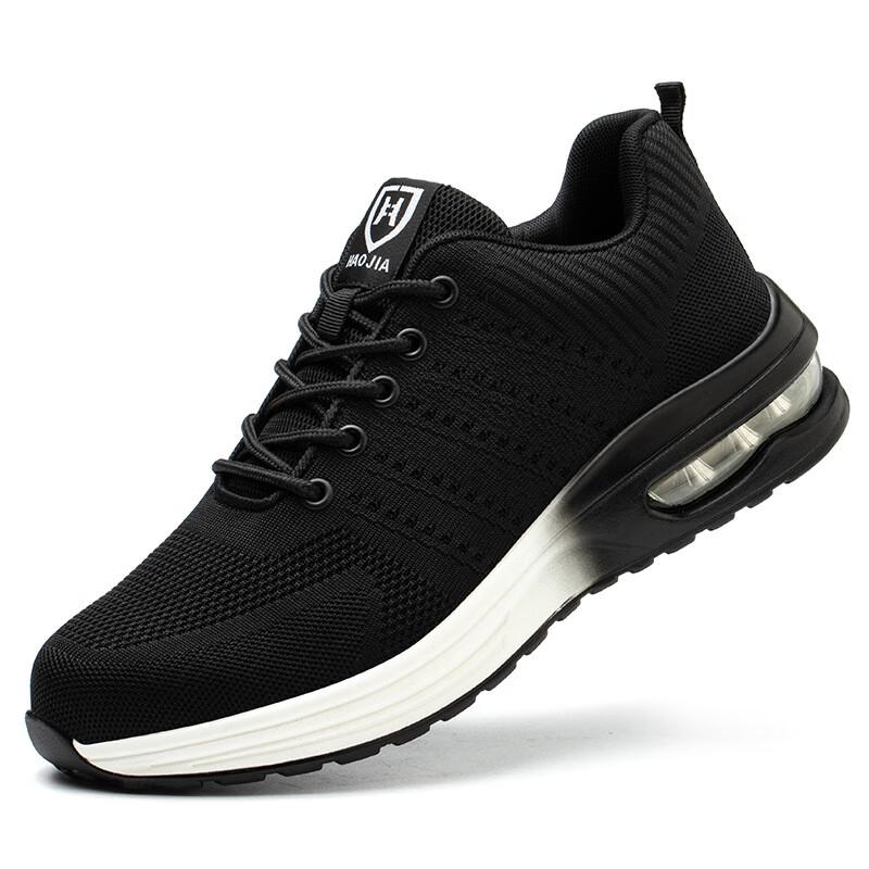 HUIZUMEI Men s Steel Toe Safety Work Shoes 40