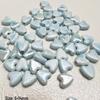 Blue Series Japanese Ceramic Seashell & Heart Beads for DIY Jewelry