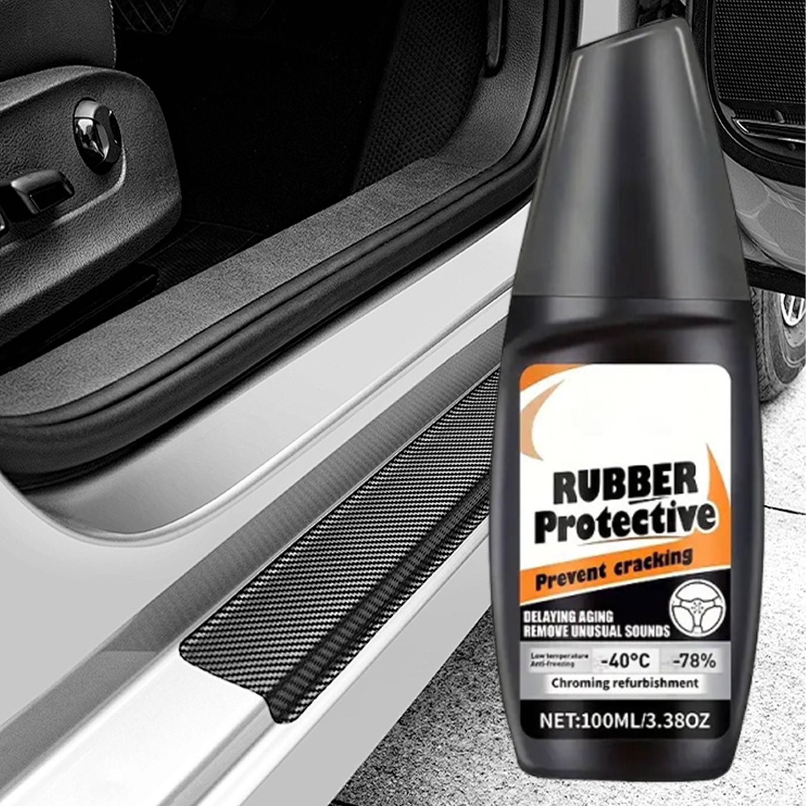 Trim Restorer 100ml Quick Long Lasting Liquid Car Rubber Trim Restorer For Care Polishing Washing Vehicle Convertible Garage China Mainland