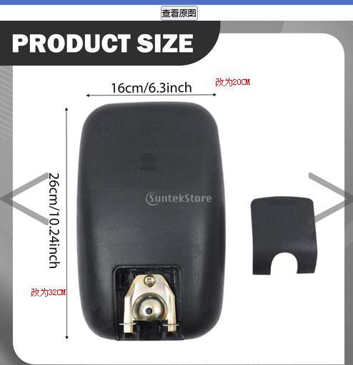 Excavator Rearview Mirror Replacement Exterior Decoration Reversing Accessory Side View