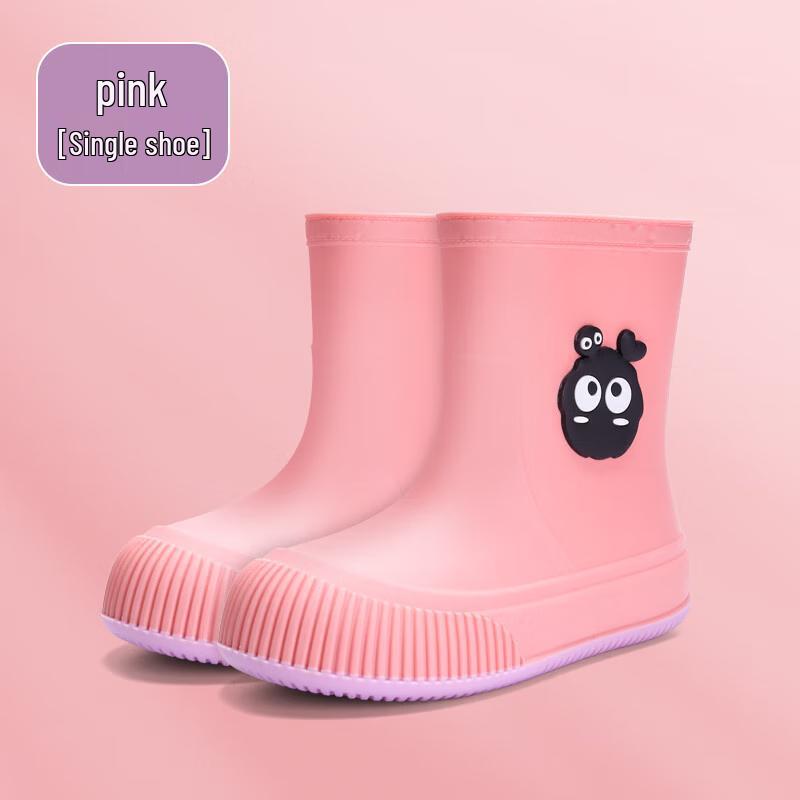 Cute Waterproof Mid-Calf Rain Boots 37