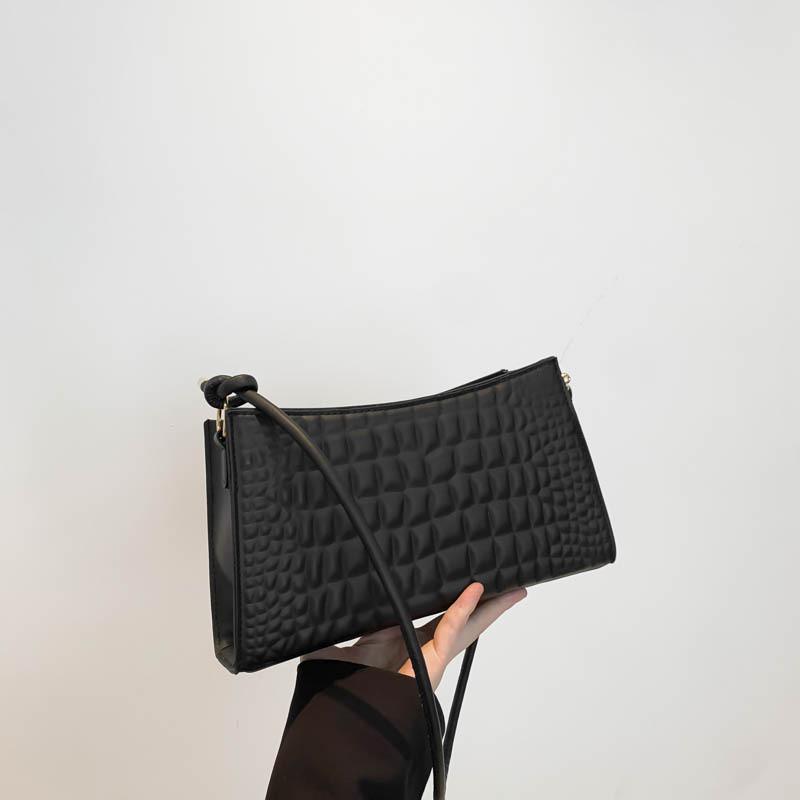 

Stylish Pu Underarm Bag Chic Shoulder Crossbody Fashionable Summer New Small Square Bag