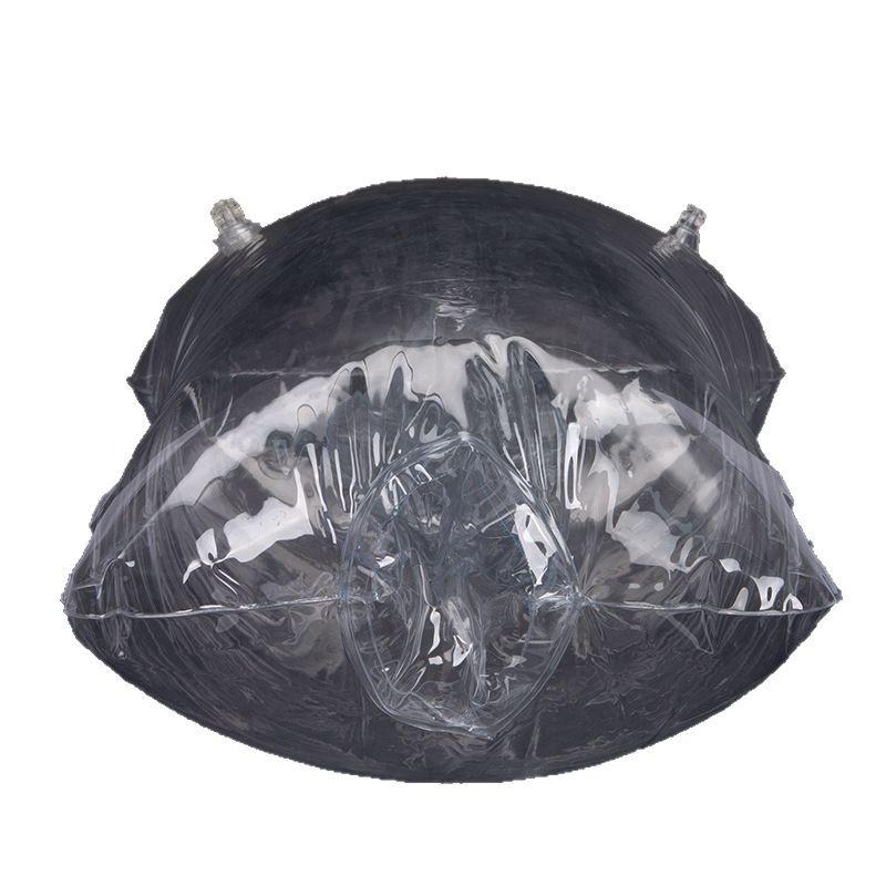 Famous Device Double-Headed Transparent Inflatable Cannon Rack Pillow for Airplane Cup Mold Accessories