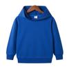 New Spring and Autumn Children's Hooded Pure Cotton Solid Color Sweat