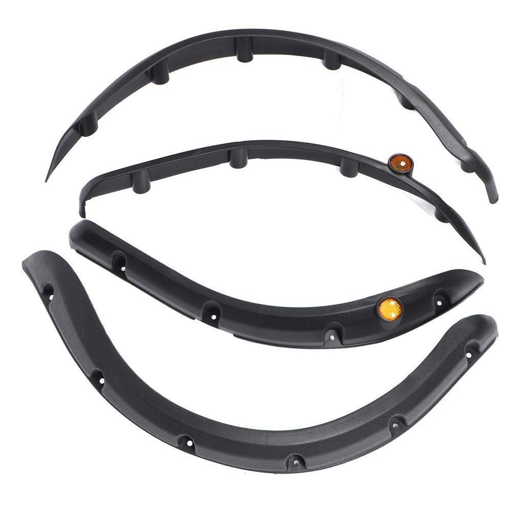 4Pcs Golf Cart Mud Guard Flares Protective Mud Flap Flares Replacement for Club Car Precedent 2004 and Later