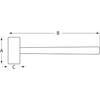 Bahco Non-Sparking Sledgehammer NS5021000FB