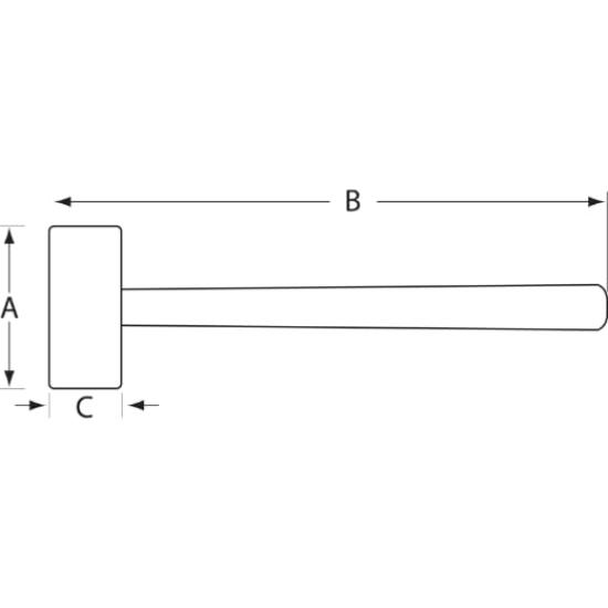 Bahco Non-Sparking Sledgehammer NS5021000FB