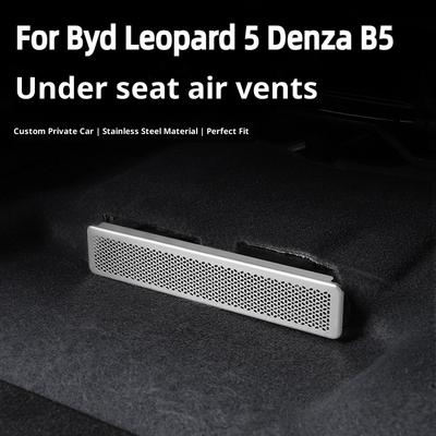 For Byd Leopard 5 Denza B5 Car Lower Air Outlet Cover Air Conditioner Vent Dustproof Protective Cover Car Interior