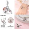 925 Sterling Silver Pumpkin Candy Chocolate Coffee Cup Strawberry Cake Charms Beads Fit 4MM hole diameter Bracelets DIY Jewelry