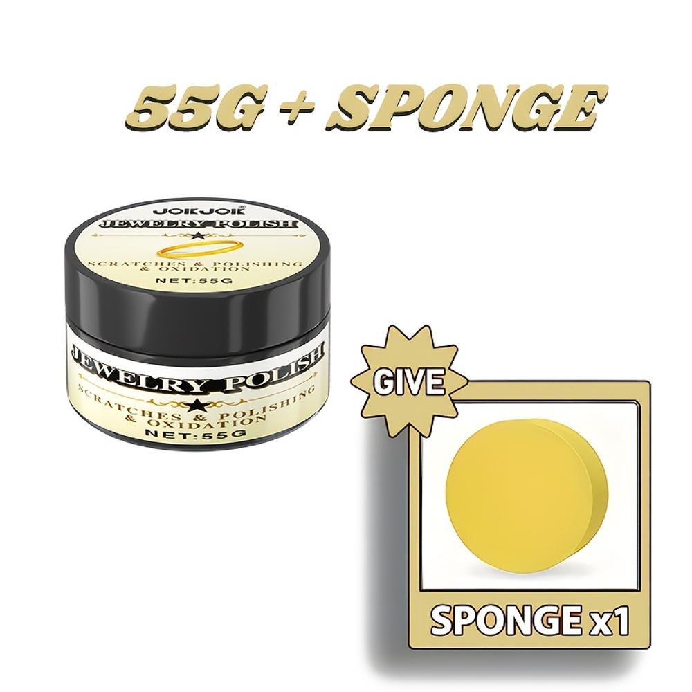 

Golden and Silvery Jewelry Polishing Paste - Oxidation Renovation Paste for Silvery Bracelets, Golden Necklaces, Rings, Earrings