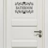 Adesivi Murali Creativi Slogan Inglese Bagno Casa Sfondo Abbellimento
