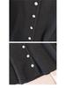 Plus Size Women's V-Neck Cardigan Sweater, Korean Style, Autumn/Winter, Slimming Knit Long Sleeve Top, Fits 130-300 Jin