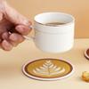 Podložka pod šálek kávy Latte Art, izolační podložky pod tácky, konferenční stolek, protiskluzová miska, zesílená jídelní podložka, kuchyňské doplňky
