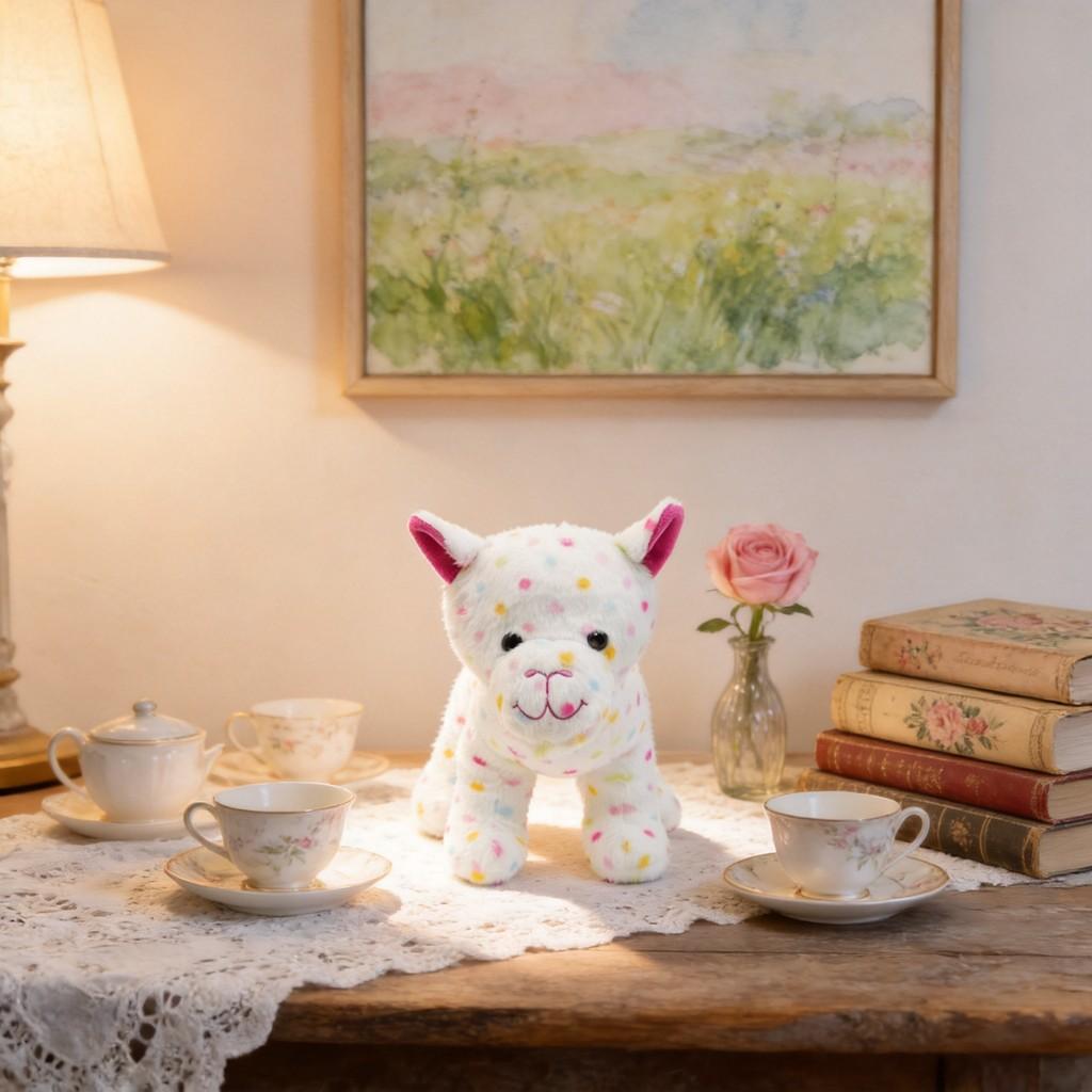 Colorful Camel Plush Toy With Pp Cotton Filling For Kids Sleep Decor
