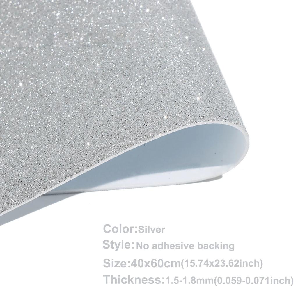 1pcs 40cm x 60cm Golds Powder Glitter EVA Foam Sheet Sponge Paper Foam Paper DIY Handmade Supplies Without Glue