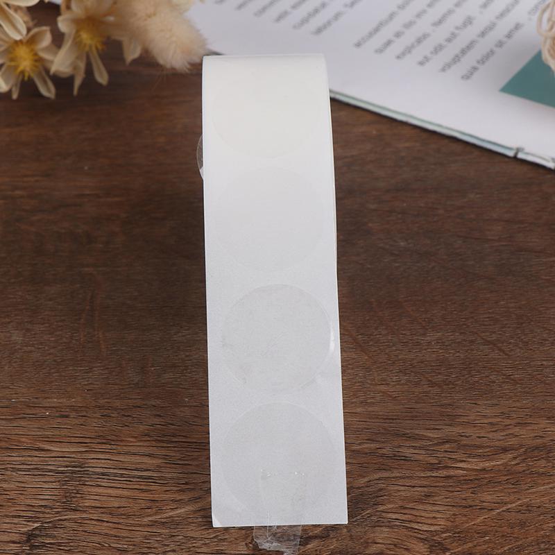 500 Buc/Rola Autocolant Transparent Scrapbooking Pentru Pachet Plic Sigilii Etichete Autocolant