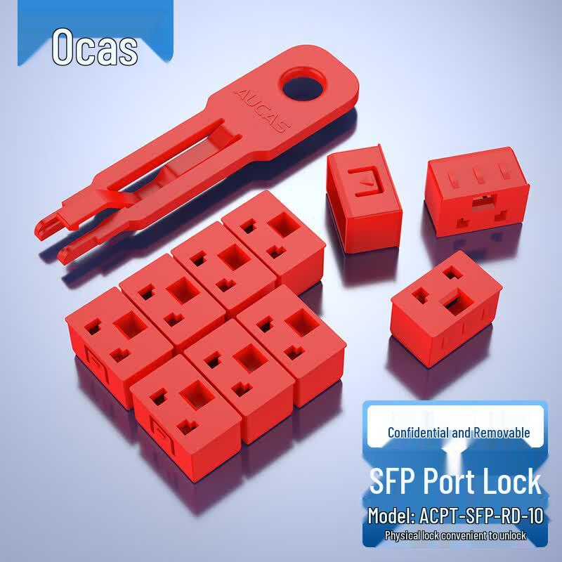 AUCAS USB & SFP Port Security Locks