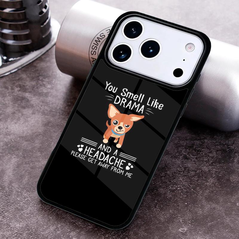 My Better Half Is A Chihuahua Phone Case for iPhone 17 16 15 Pro Max Air 14 13 12 11 Plus Shockproof Capa Cover