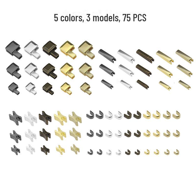 Metal Zipper Repair Kit with Dual-Opening Plug Accessories
