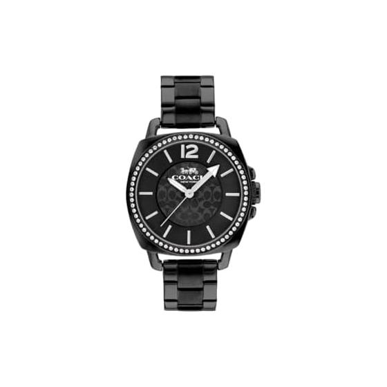[Coach] [Regular Import] Women s Watch BOYFRIEND Black Dial Stainless Steel Strap 14503984
