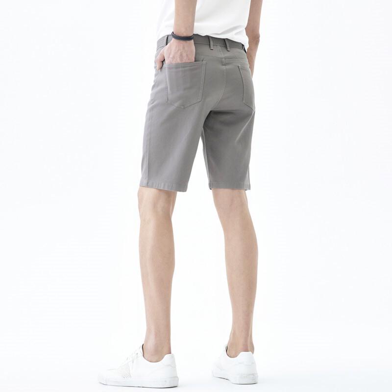 Navigare NVG Men's Straight-Fit Cotton Casual Shorts