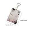 Unique Acrylic Star Card Holder Keychain Accessory Designed For Fans To Easily Carry And Display Idol Photo Cards