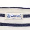 ORCIVAL made in Japan Border Pattern Short sleeve Boat neck Basque shirt Men's Used
