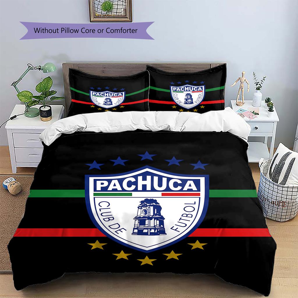 C.F. Pachuca Pattern Bedding,Quilt Set Quilt Cover Pillowcase Home Birthday Gift (1 * duvet cover + 2 * pillowcase, without core)