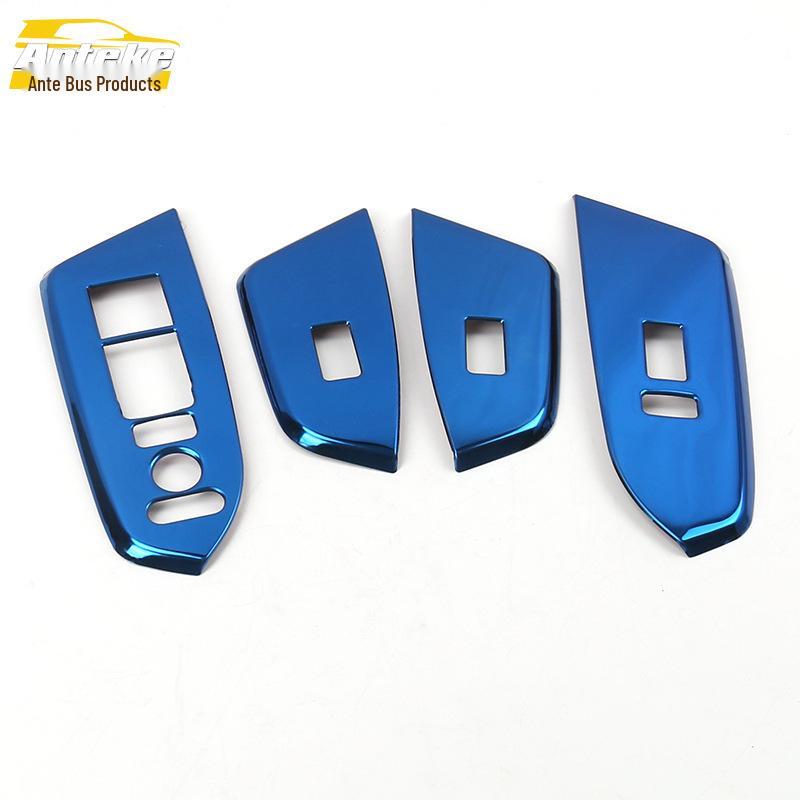 

CRV 17-21 Декоративная стеклянная подъемная рамка Наклейка на переключатель подлокотника окна