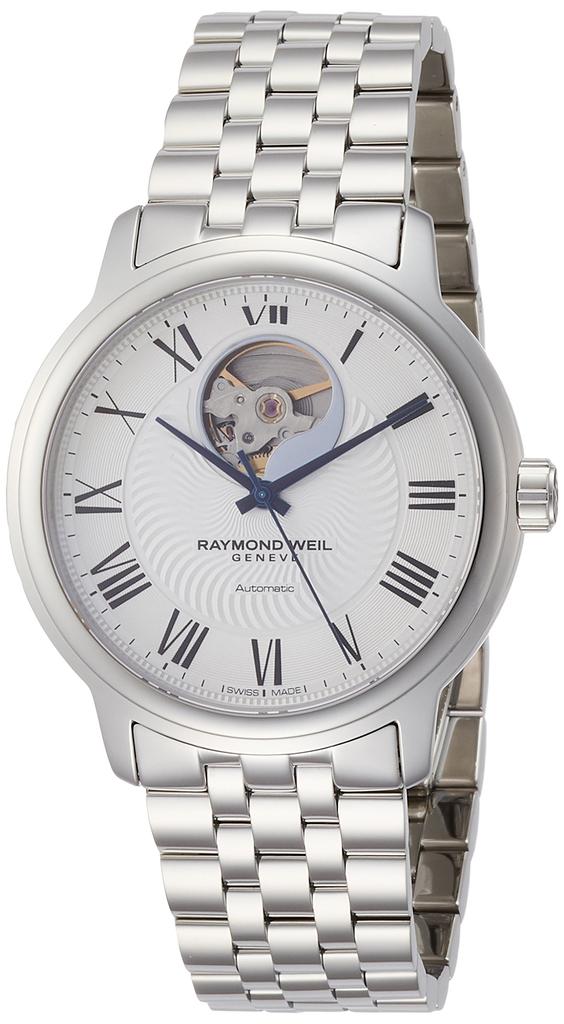 Raymond Weil Watch Officially Silver Men's 2227-ST-00659, Imported,