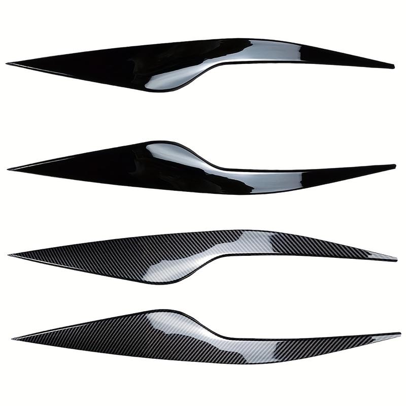 Car Front Headlights Eyebrow Eyelids Trim Stickers Cover For Ford Focus 2 MK2 MK2.5 2008 2009 2010 2011 Headlamp Eyebrow