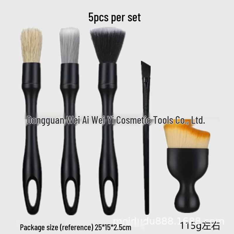 Soft Detail Car Vent & Gap Cleaning Brush Set