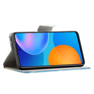 Pre Xiaomi Redmi Note 12S 4G Kožené puzdro na mobil s potlačou Vzor Peňaženka Stojan Kryt na telefón