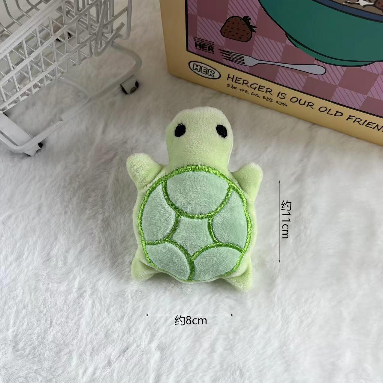 

Cute Cartoon Turtle Plush Brooch DIY Accessories for Kids Hats Scarves Hair Clips Bags Decoration
