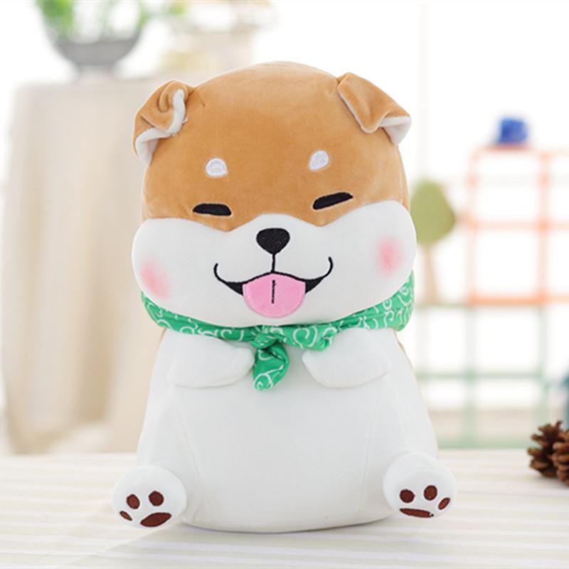 1pc 40cm Cute Fat Shiba Inu Dog Plush Toy Stuffed Soft Dog Toy Doll For Children Kids Good Valentine