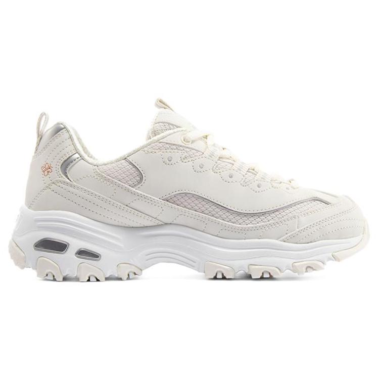 Skechers D'Lites 1.0 'Blanc' Femme 896155-OFWT