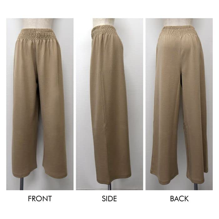 Aqua Garage Embossed Relaxed Easy Plus LL Pants, Pants, Gauchos, Skorts, Gathered, Casual, Elegant, Sizes, One-Mile Wear, Green,