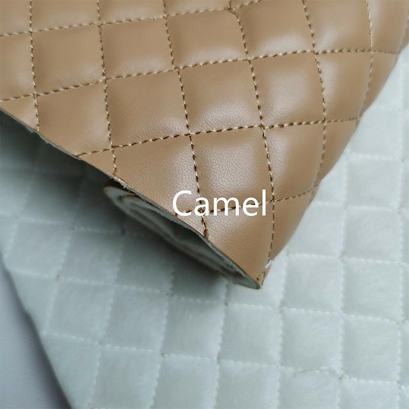 90*140cm Silná houba Umělá PU kůže Látka Vyšívaná DIY Interiér auta Čalounění Čelo postele Nábytek Materiál na tašky na boty