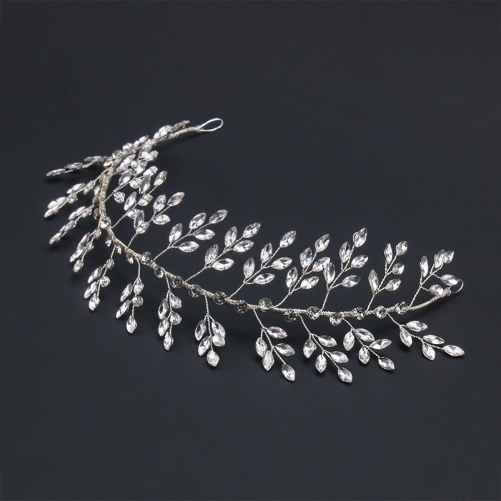 Exquisite Bridal Headband Rhinestone Wedding Headpieces Rhinsestone Headband  Gift for Women