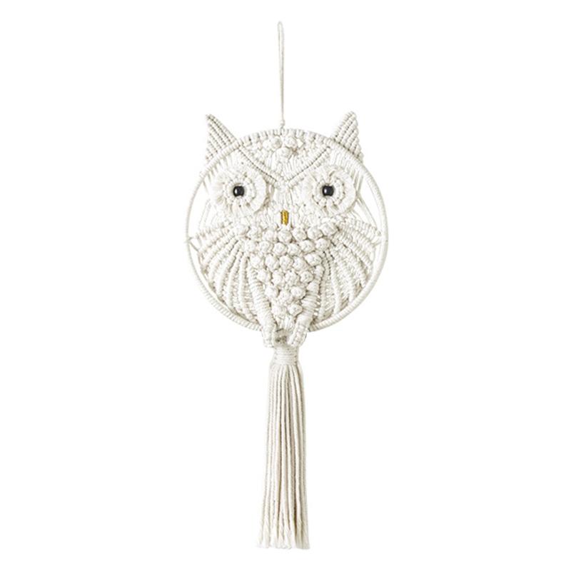 

Подвеска в виде совы, ручная работа, макраме, гобелен, украшение для дома, дропшиппинг