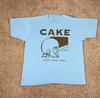 Vtg Cake Band Perhaps Perhaps Perhaps Blue T Shirt Full Size BO350