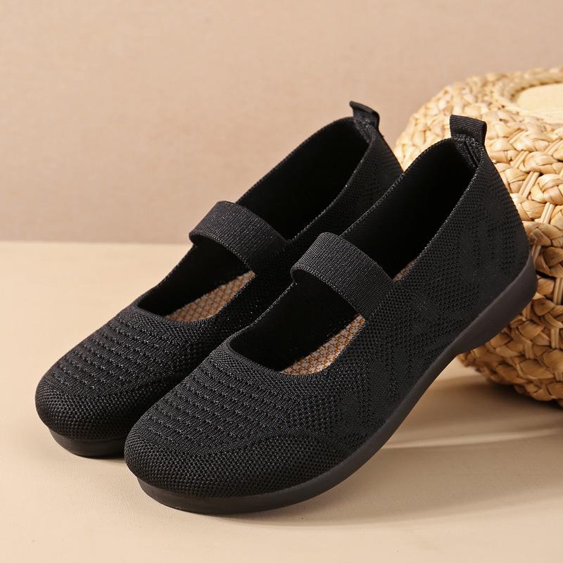 Comfortable Breathable Cloth Shoes with Soft Soles for Women