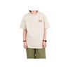 Vans SS25 Cartoon Cat Comfortable Pure Cotton Short Sleeve T-Shirt Unisex Tops Oatmeal VN000NJG2N1
