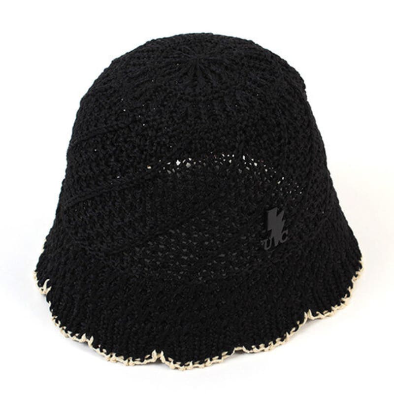 

Универсальная химия Летняя трикотажная панама с черным краем FREE