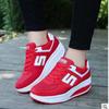 Women's Leather Breathable Low-Top Sneakers - Spring/Autumn Fashion Casual Lace-Up Shoes