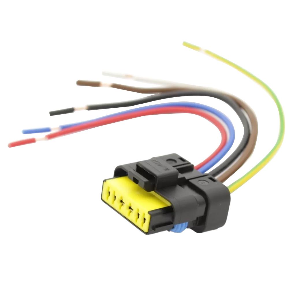 

Разъем жгута проводов заднего фонаря Разъем жгута проводов заднего фонаря для Renault Clio Mk 3 05-12 чёрный